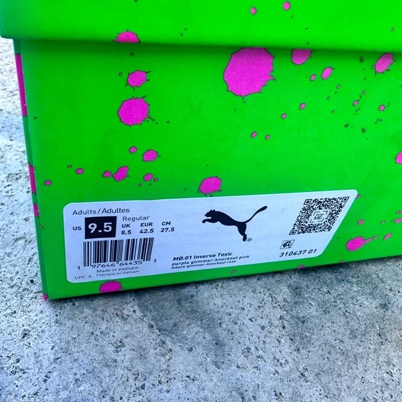 Puma MB.01 inverse toxic 9.5 - Picture 2 of 10